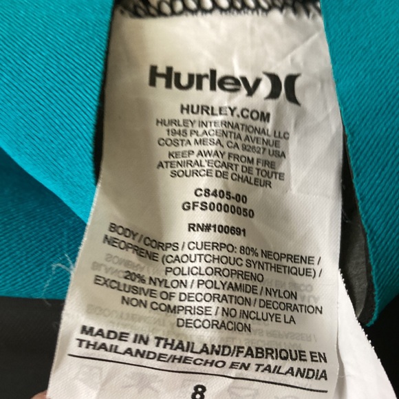 Hurley Wetsuit - Picture 12 of 13